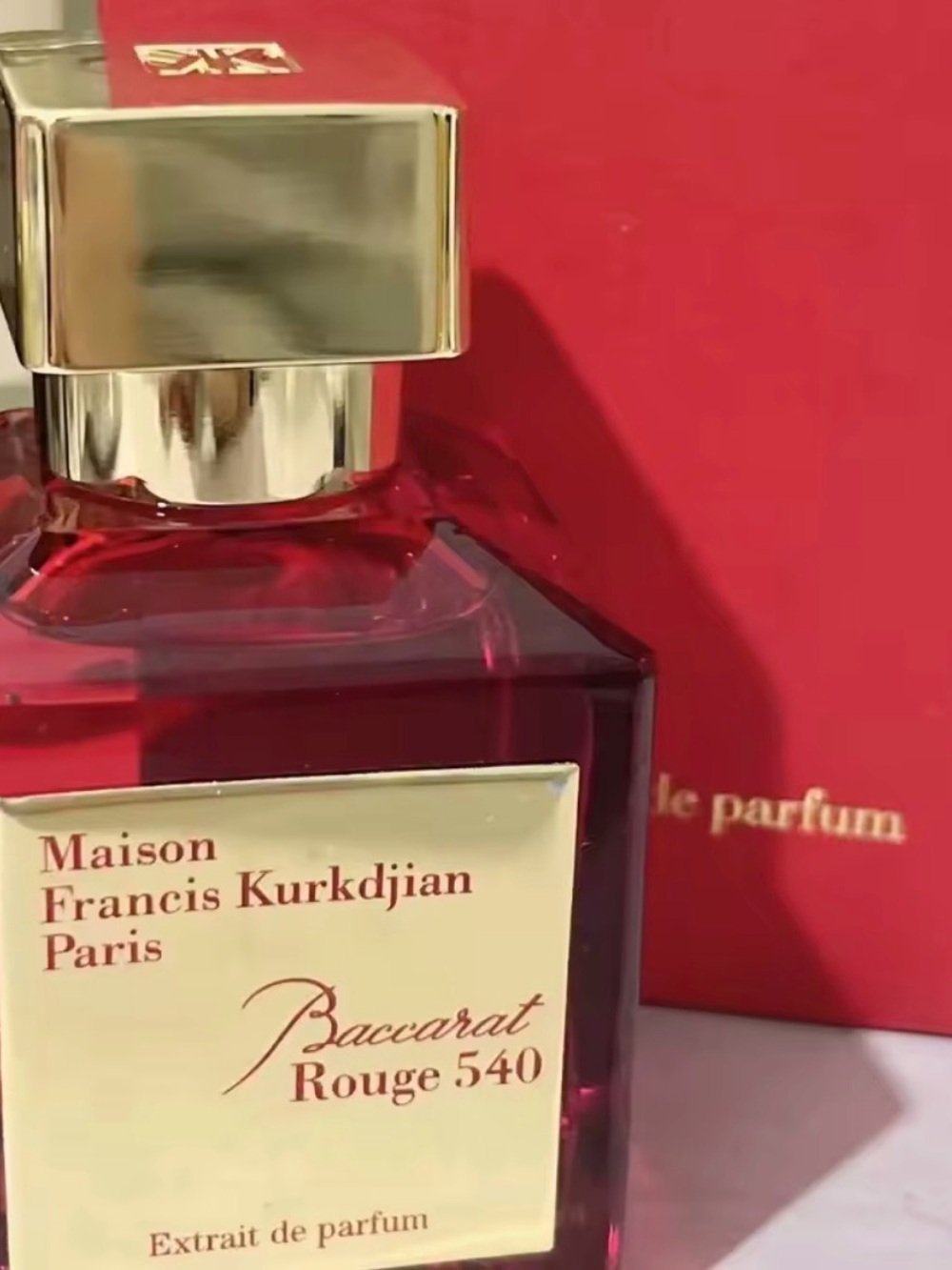 New Box Baccarat Rouge 540